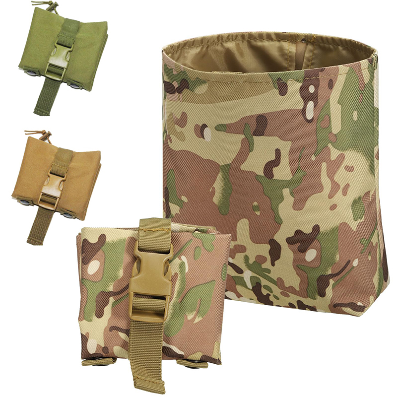 Edc Carry Fanny Pack - Nuovo Molle Pieghevole Dump Drop Magazine