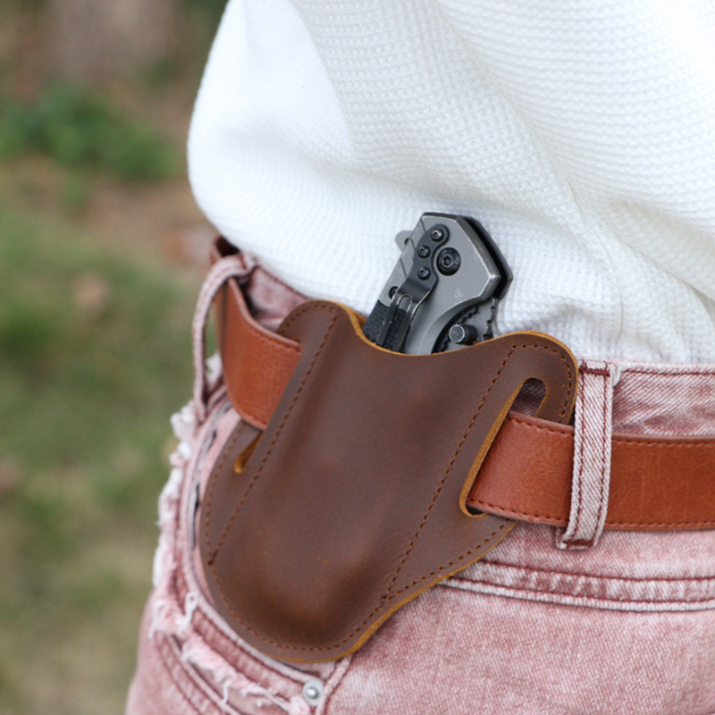 Borsa Porta Attrezzi in Pelle  - Edc Carry Fanny Pack recensione e prezzo