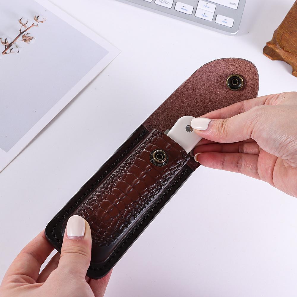 Fodero in pelle di vacchetta p - Edc Everyday Carry Knives recensione e prezzo