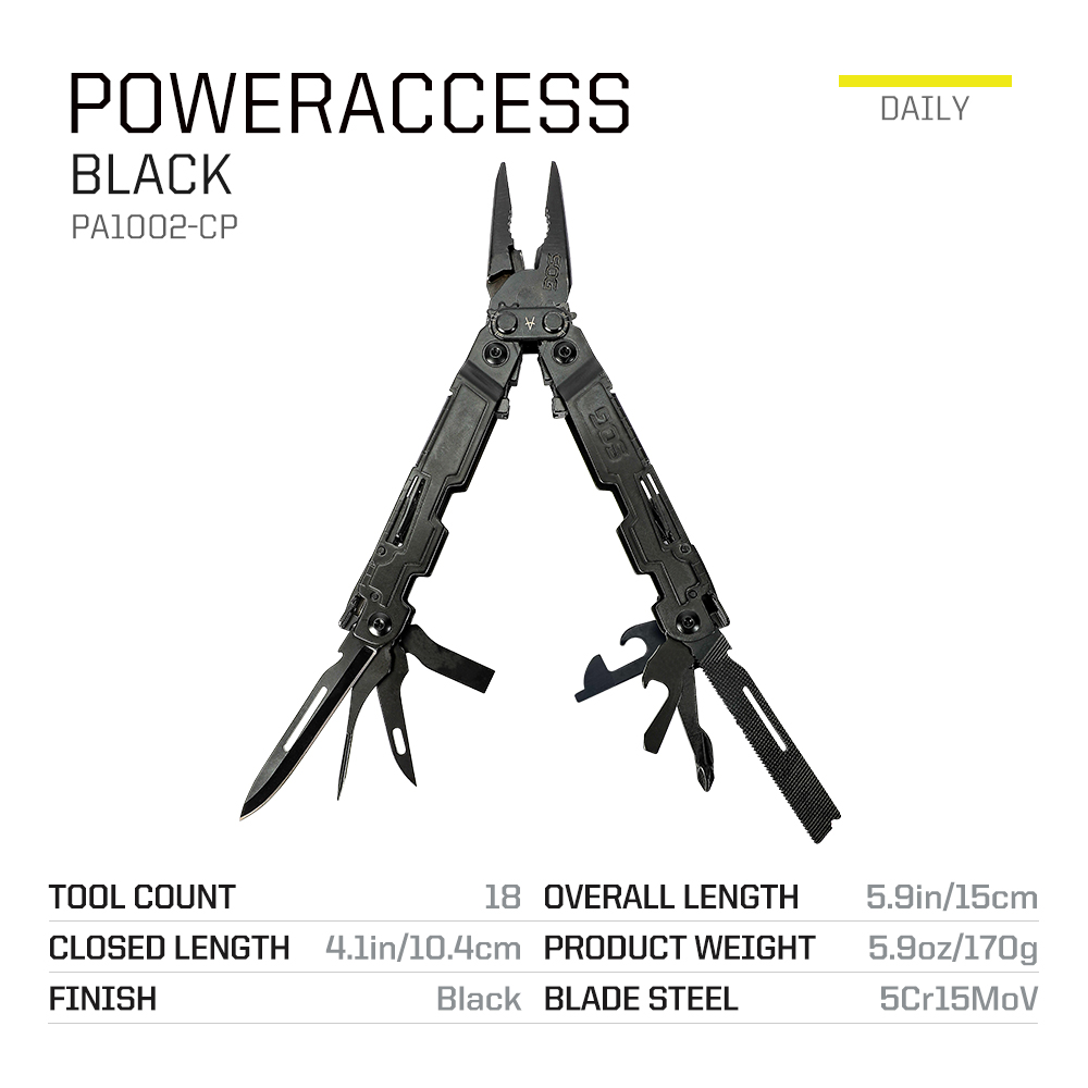 SOG PowerAccess, strumento mul - Edc Carry Clip recensione e prezzo