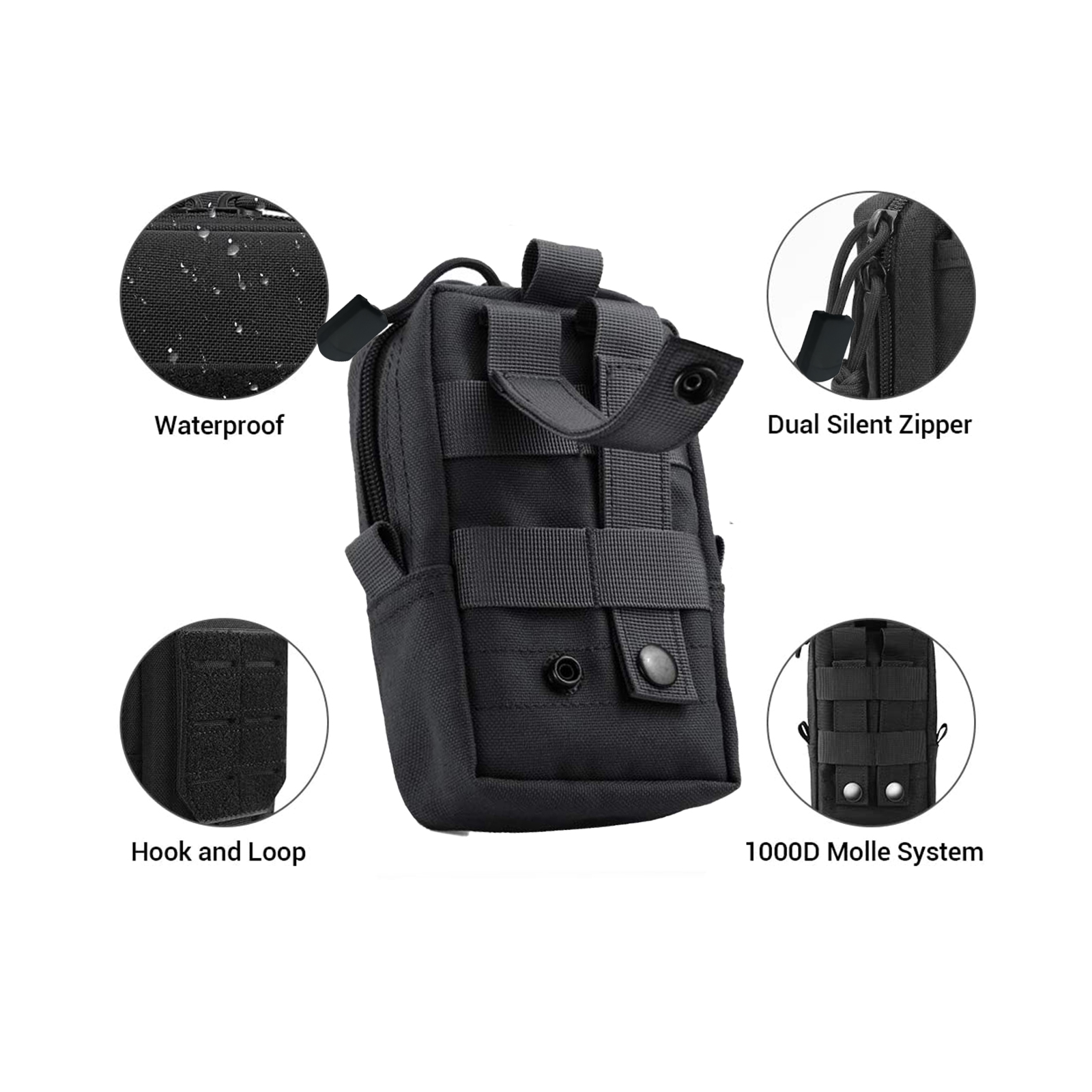 Marsupio tattico Molle Marsupi - Edc Carry Fanny Pack recensione e prezzo