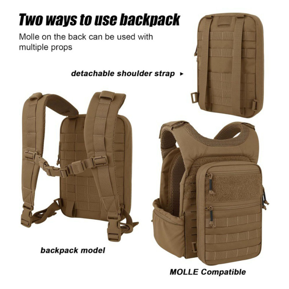 Zaino Tattico MOLLE Impermeabi - Edc Carry Kit recensione e prezzo